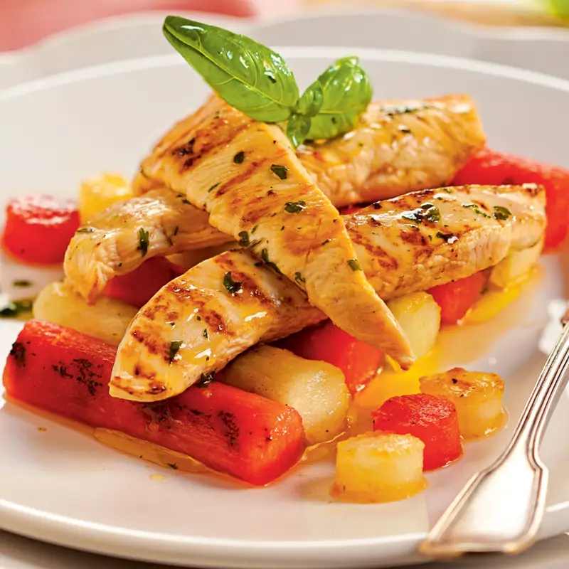 12 recetas con pollo a la plancha para cenar que se cocinan rapidísimo y son saludables