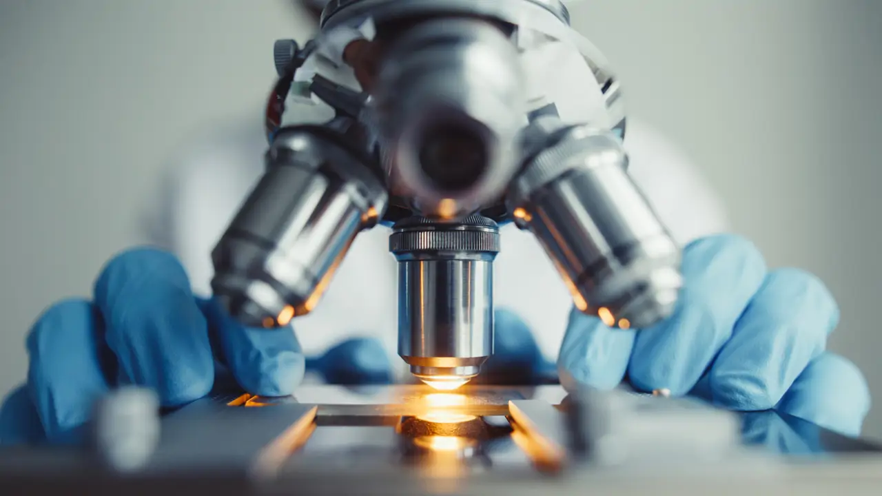 Laboratorio molécula investigación colesterol