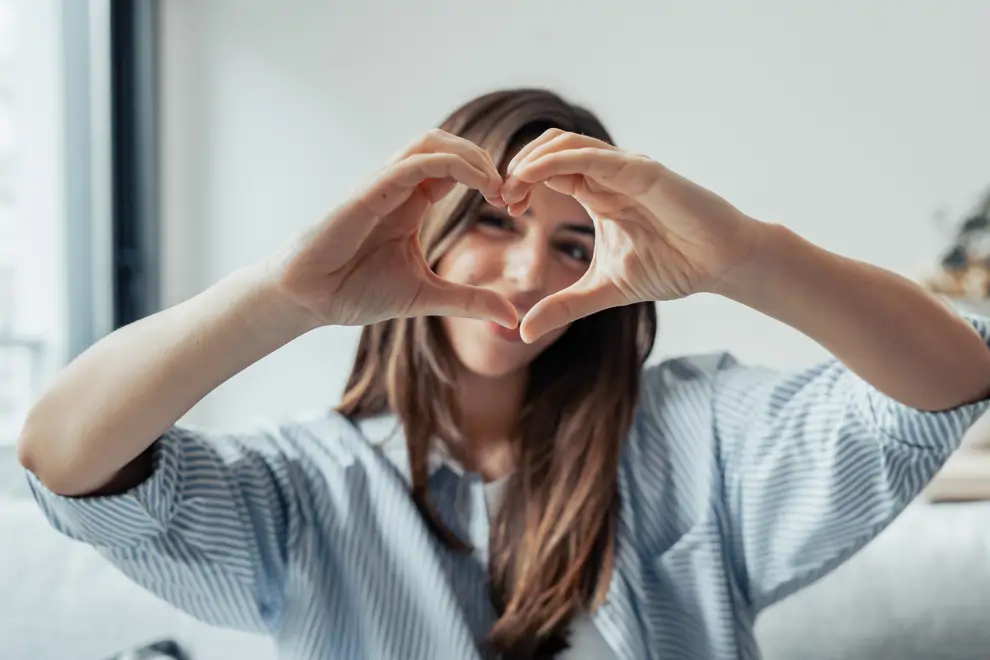chica corazón