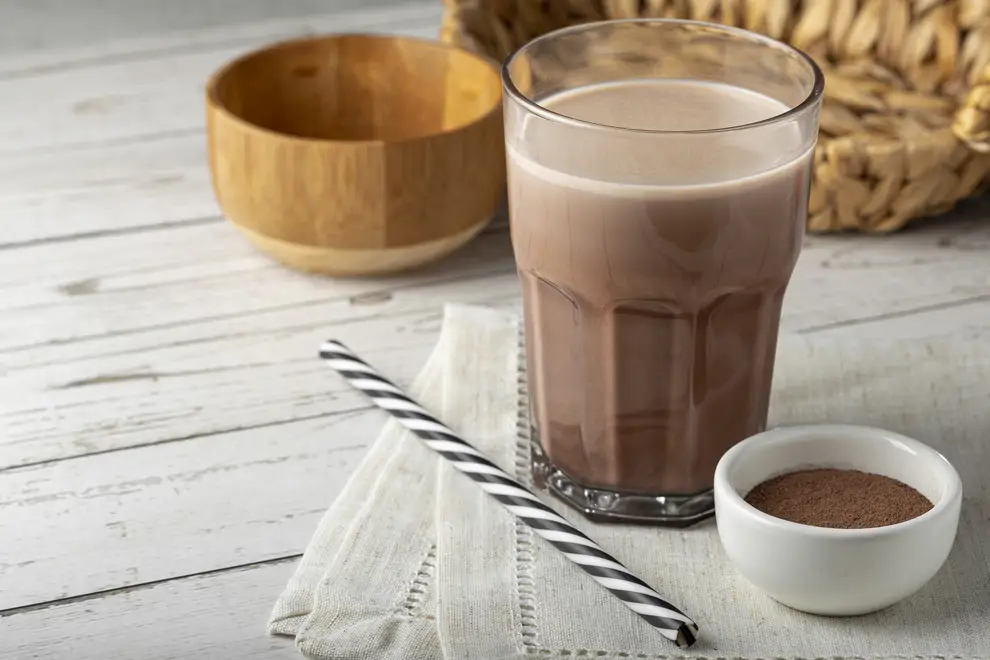 Leche con cacao.