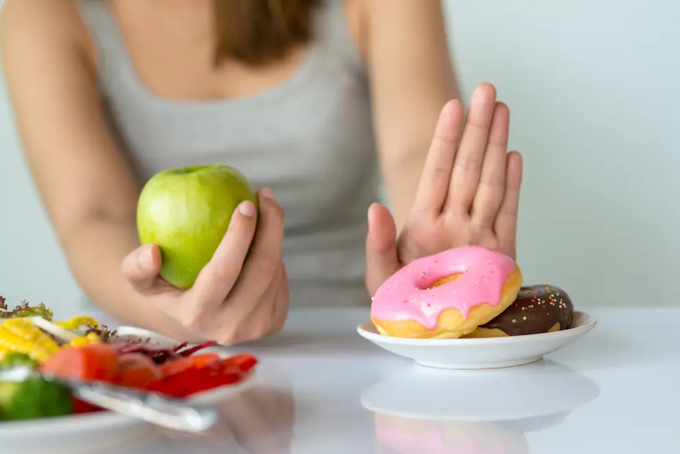 fruta y dulces